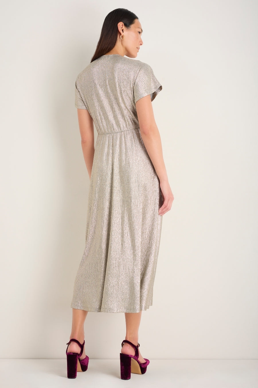 Caley Dress - Champagne