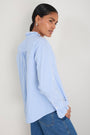Callie Shirt - Blue/White Stripe