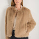 Cameron Faux Fur Jacket - Mink