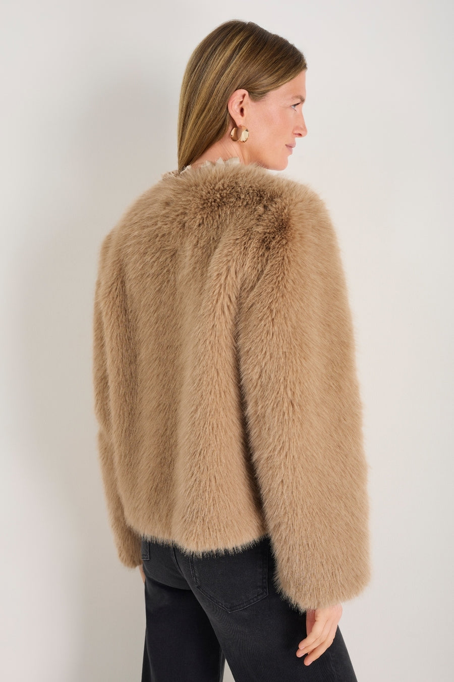 Cameron Faux Fur Jacket - Mink