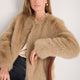 Cameron Faux Fur Jacket - Mink