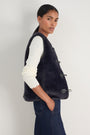 Carina Duffle Gilet - Midnight