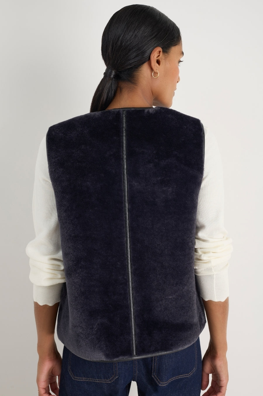 Carina Duffle Gilet - Midnight
