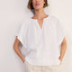 Carlotta Blouse - White