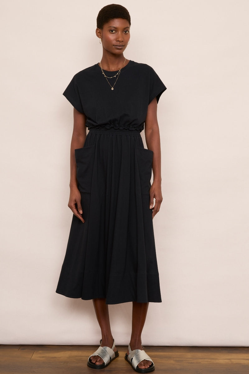 Carolina Jersey Dress - Black