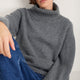 Carolina Roll Neck Jumper - Charcoal
