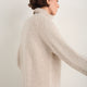 Carolina Roll Neck Jumper - Oat Melange