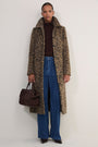 Carrie Coat - Leopard