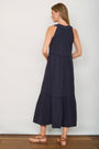 Casey Halterneck Dress - Midnight