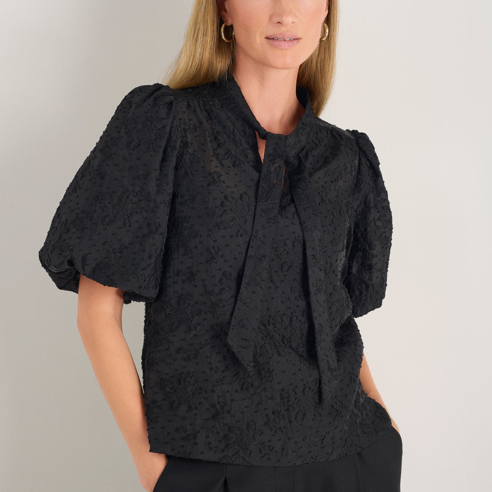 Cath x WYSE Agatha Top - Black