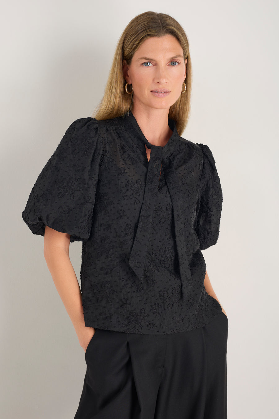 Cath x WYSE Agatha Top - Black