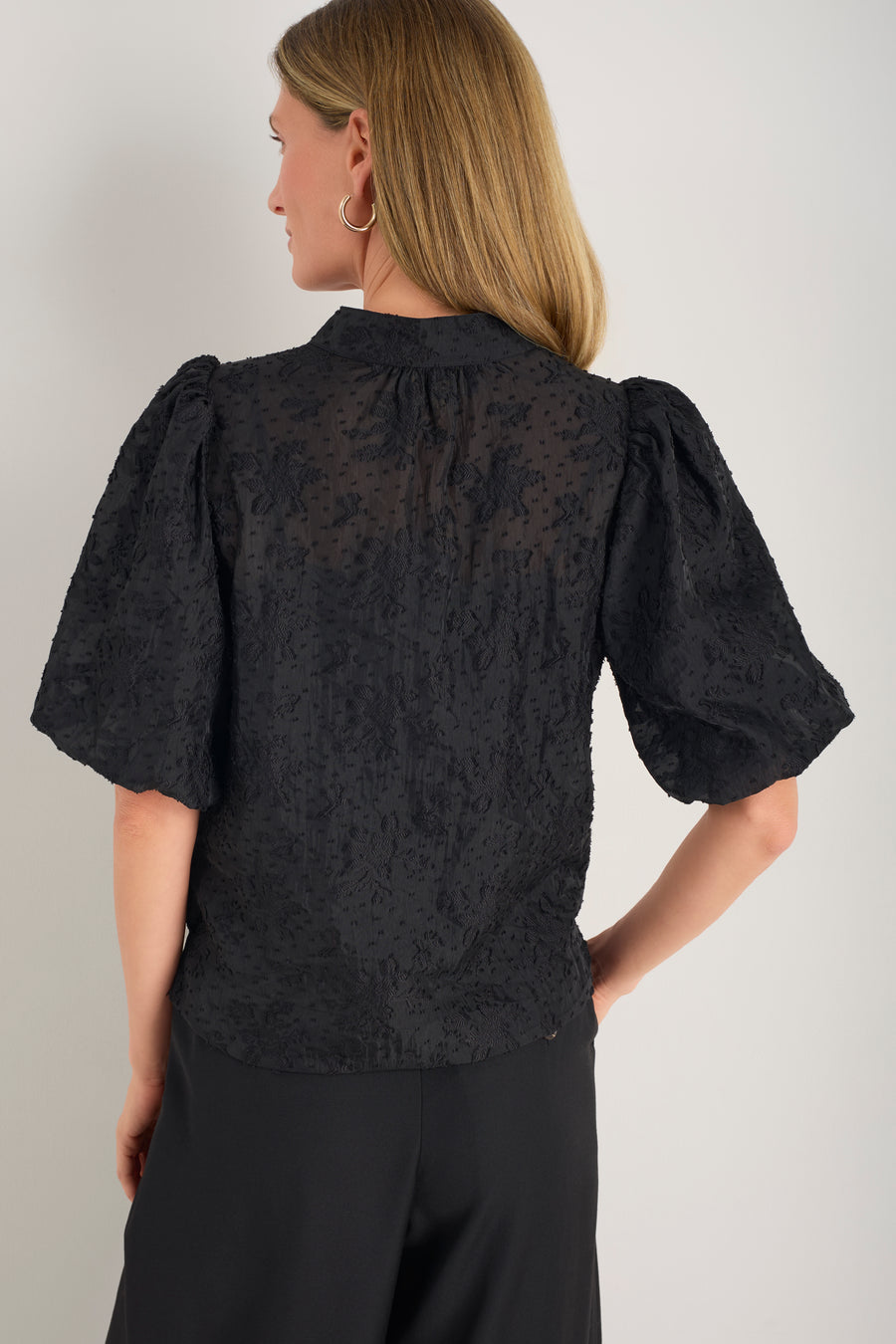 Cath x WYSE Agatha Top - Black