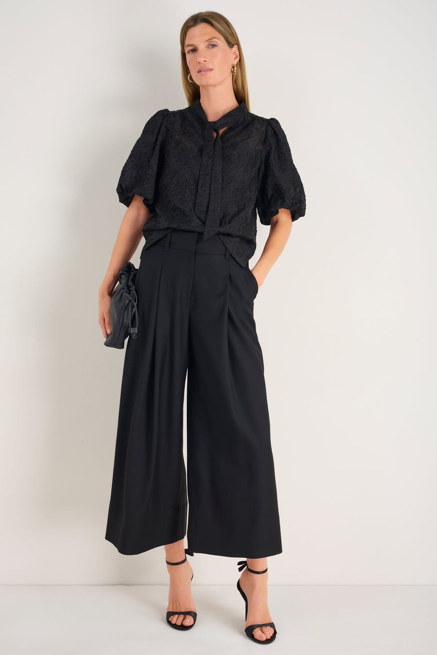 Cath x WYSE Agatha Top - Black