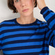 Cath x WYSE Brigitte Jumper - Midnight/Blue Stripe