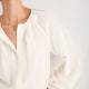 Cath x WYSE Elizabeth Silk Blouse - Ivory