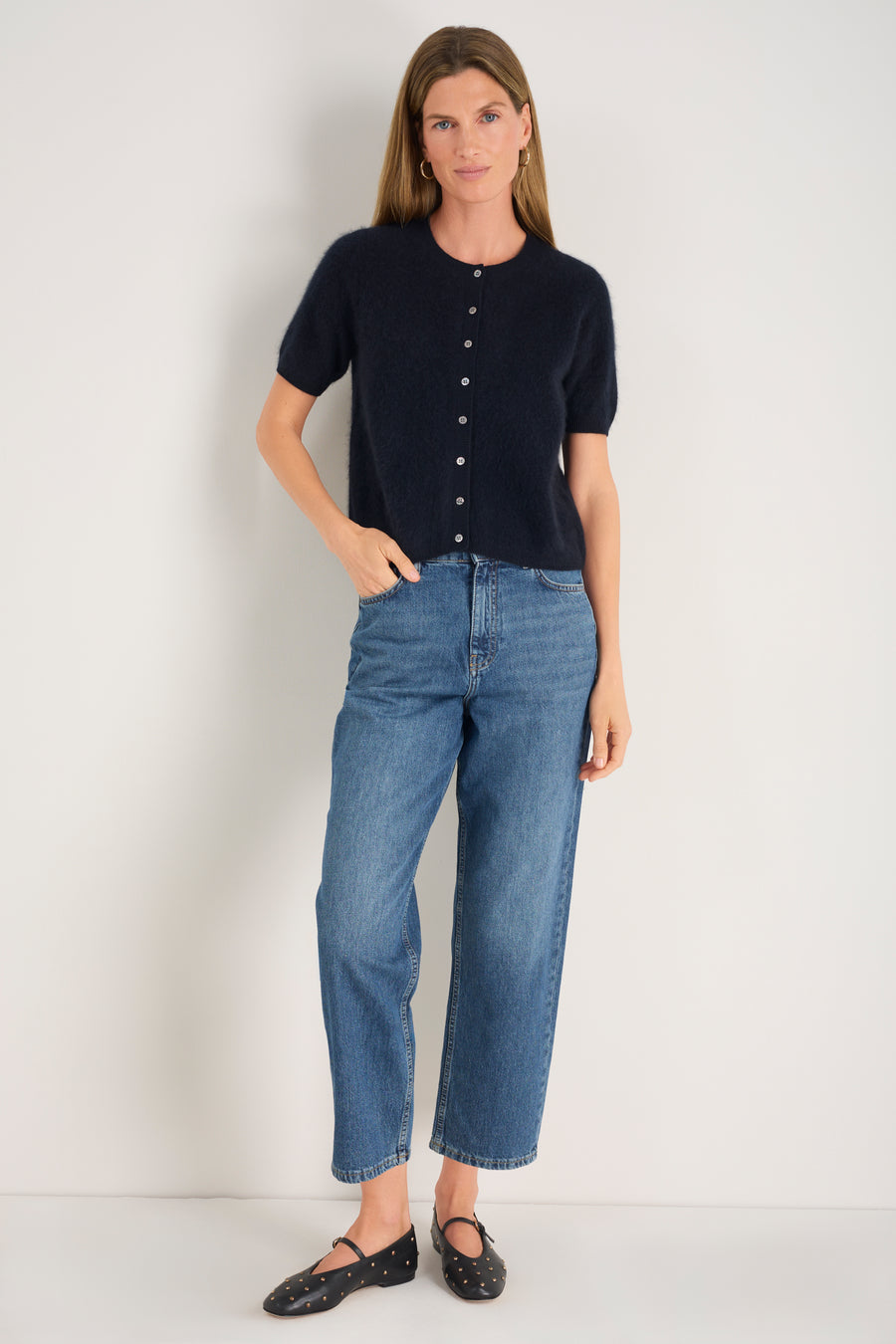 Cath x WYSE Kelly Cardigan - Black