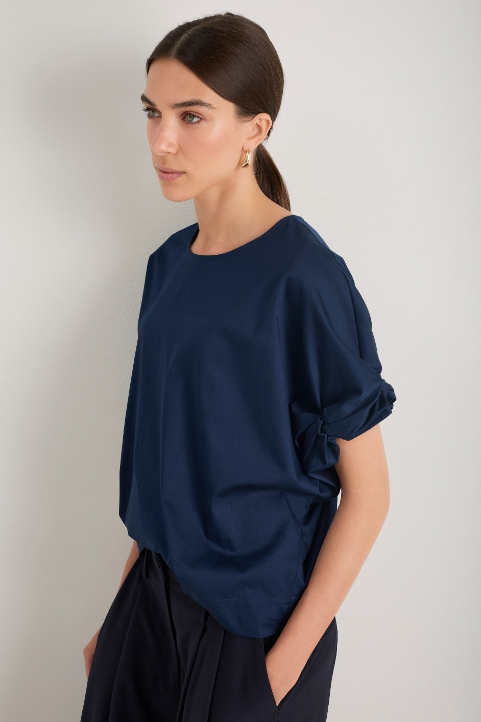 Cath x WYSE Charlotte Top - Midnight