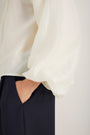 Cath x WYSE Lauren Top - Ivory