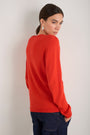 Cath X WYSE Slogan Jumper - Tomato Red