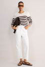 Cath x WYSE Signature Jean - White