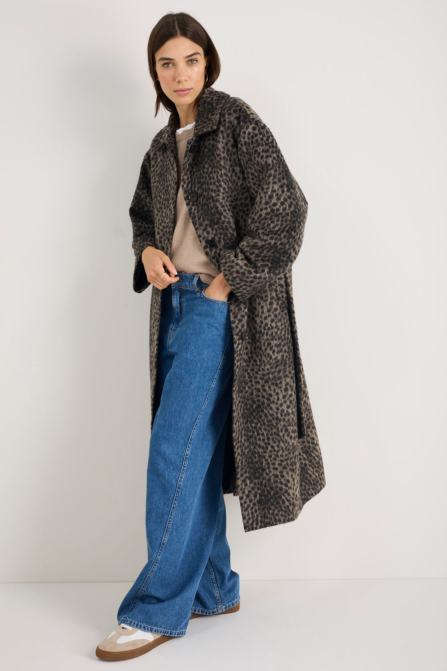 Cath x WYSE Caroline Coat - Cheetah