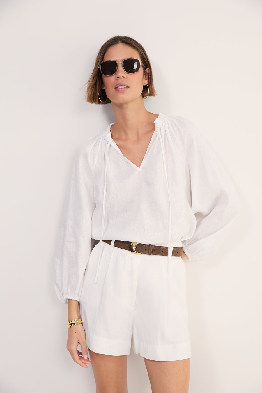 Cath x WYSE Cannes Short - Ivory