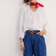 Cath x WYSE Etoile Blouse - White