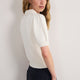 Cath x WYSE Gabrielle Tie Knit Top - Ivory