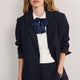 Cath x WYSE Gabrielle Tie Knit Top - Ivory