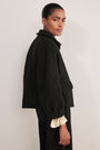Cath x WYSE Marseille Tweed Jacket - Black Sparkle