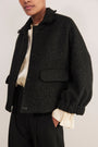 Cath x WYSE Marseille Tweed Jacket - Black Sparkle