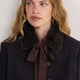 Cath x WYSE Shearling Collar - Chocolate