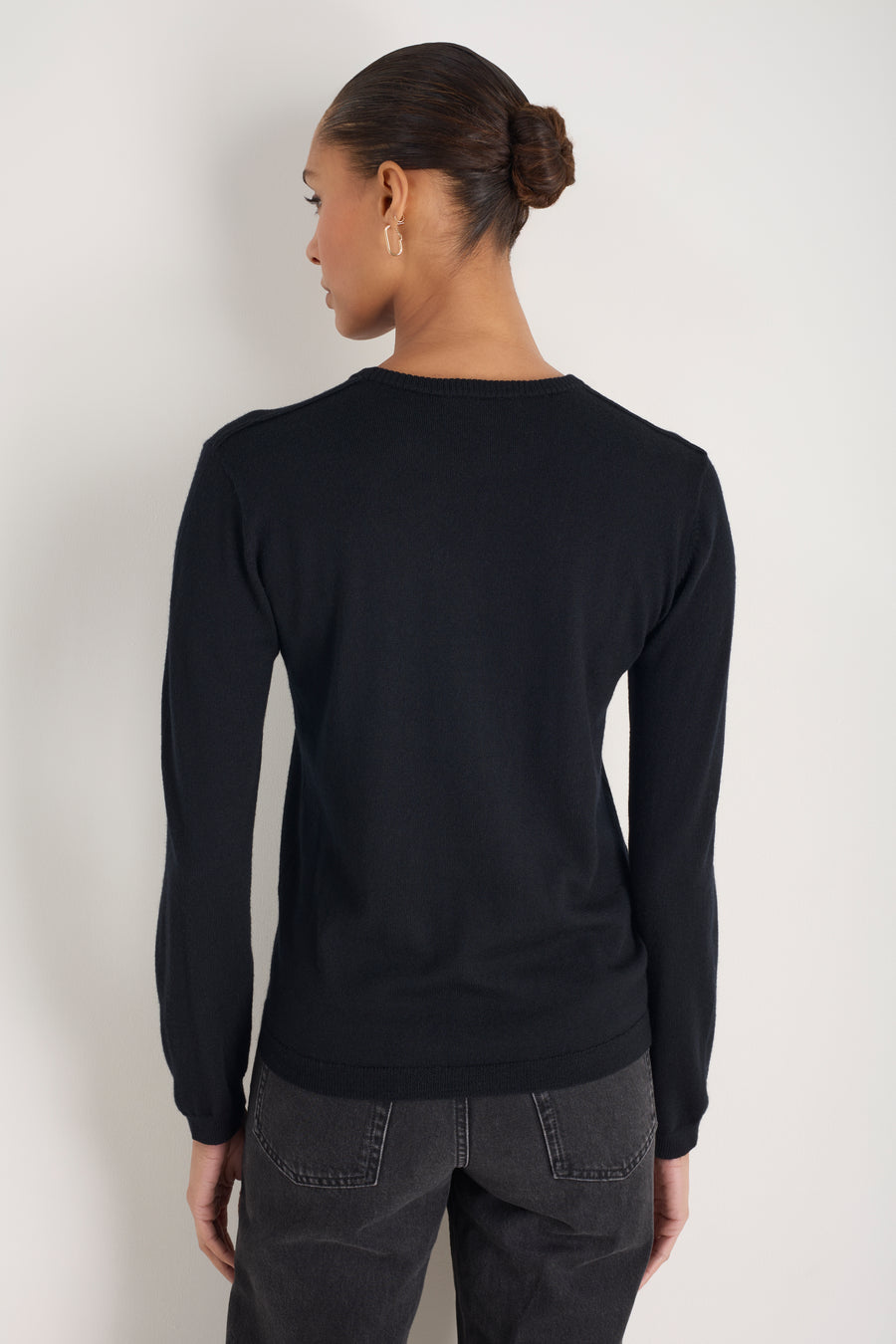 Cath x WYSE Slogan Jumper - Black