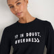 Cath x WYSE Slogan Jumper - Black