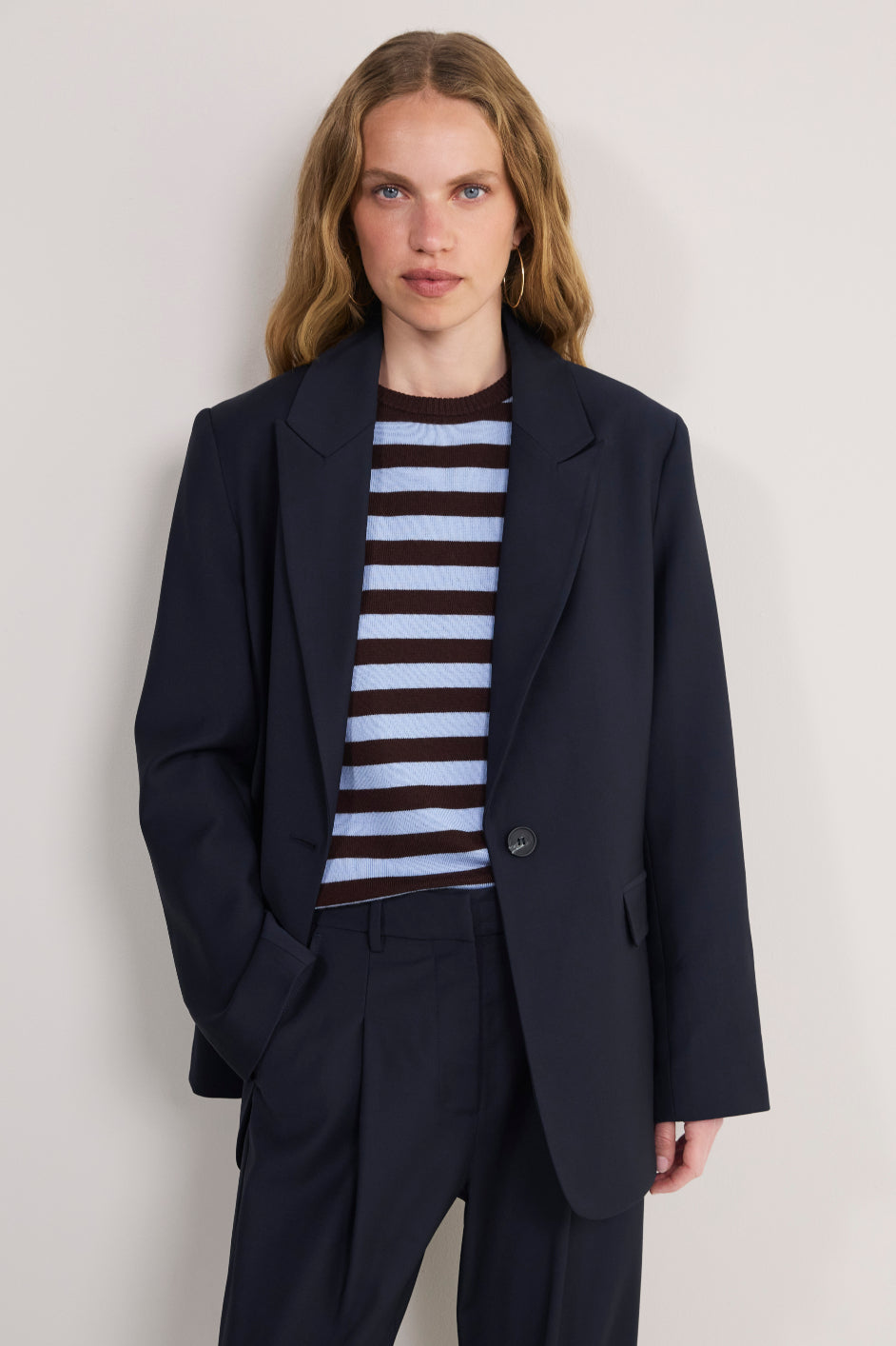 Cath x WYSE Tess Signature Blazer - Midnight