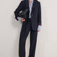 Cath x WYSE Tess Wool Blend Tailored Trouser - Midnight