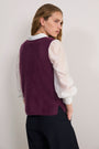 Cath x WYSE Tory Brushed Tank - Aubergine