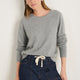 Catrin Cashmere Jumper - Charcoal Grey Marl