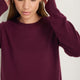 Catrin Cashmere Jumper - Deep Fig