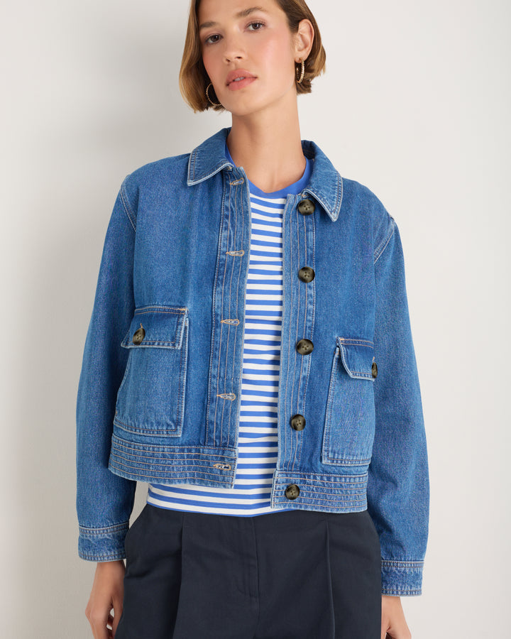 Catrin Jacket - Mid Wash