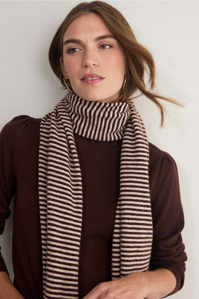 Celina Scarf - Cocoa/Latte