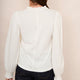 Challes Woven Sleeve Tee - Ivory