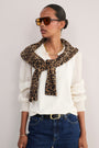 Charlise Long Sleeve Top - Ivory