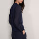 Charlise Long Sleeve Top - Midnight