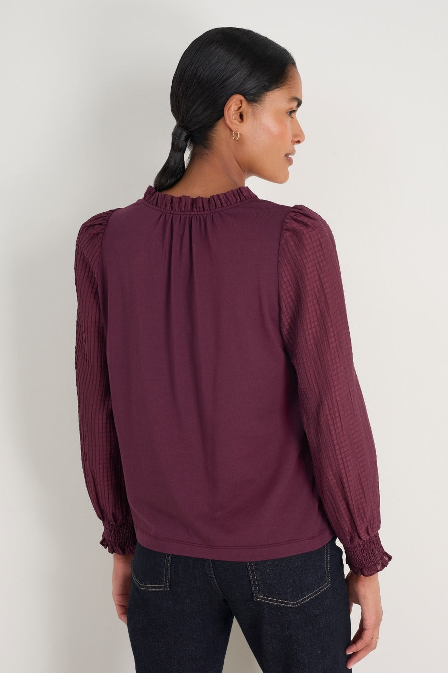 Charlise Top - Deep Fig