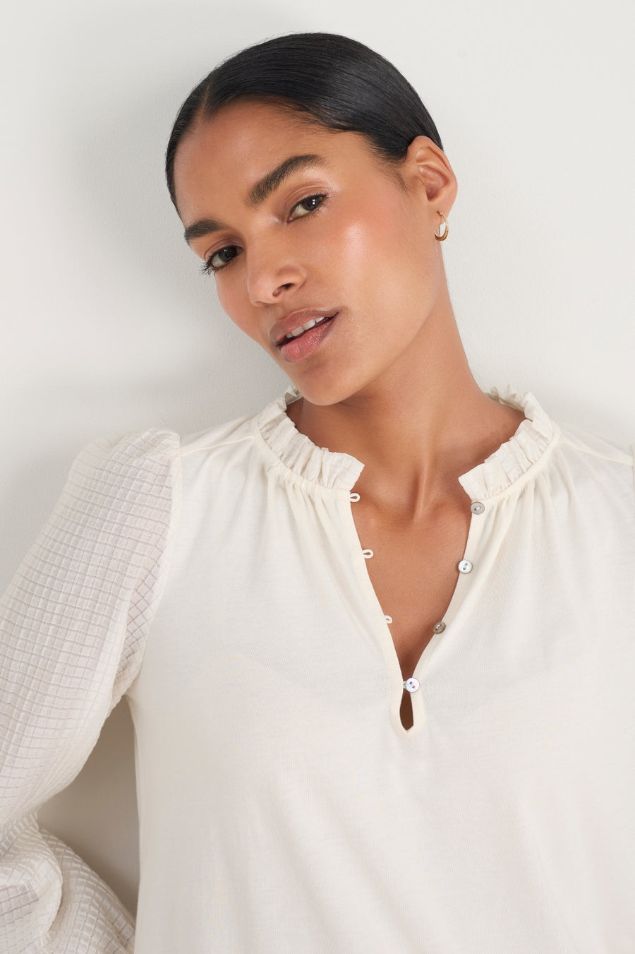 Charlise Top - Ivory