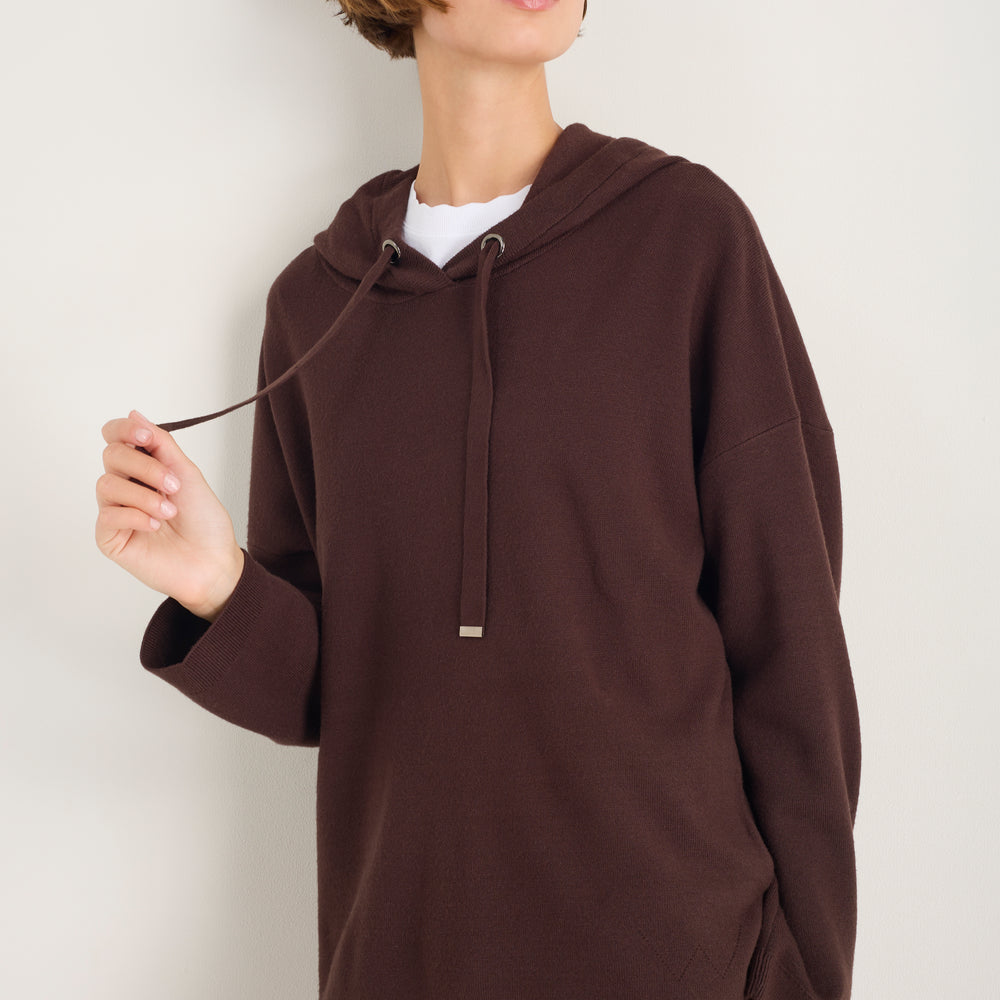 Chloe Travel Hoodie - Cocoa