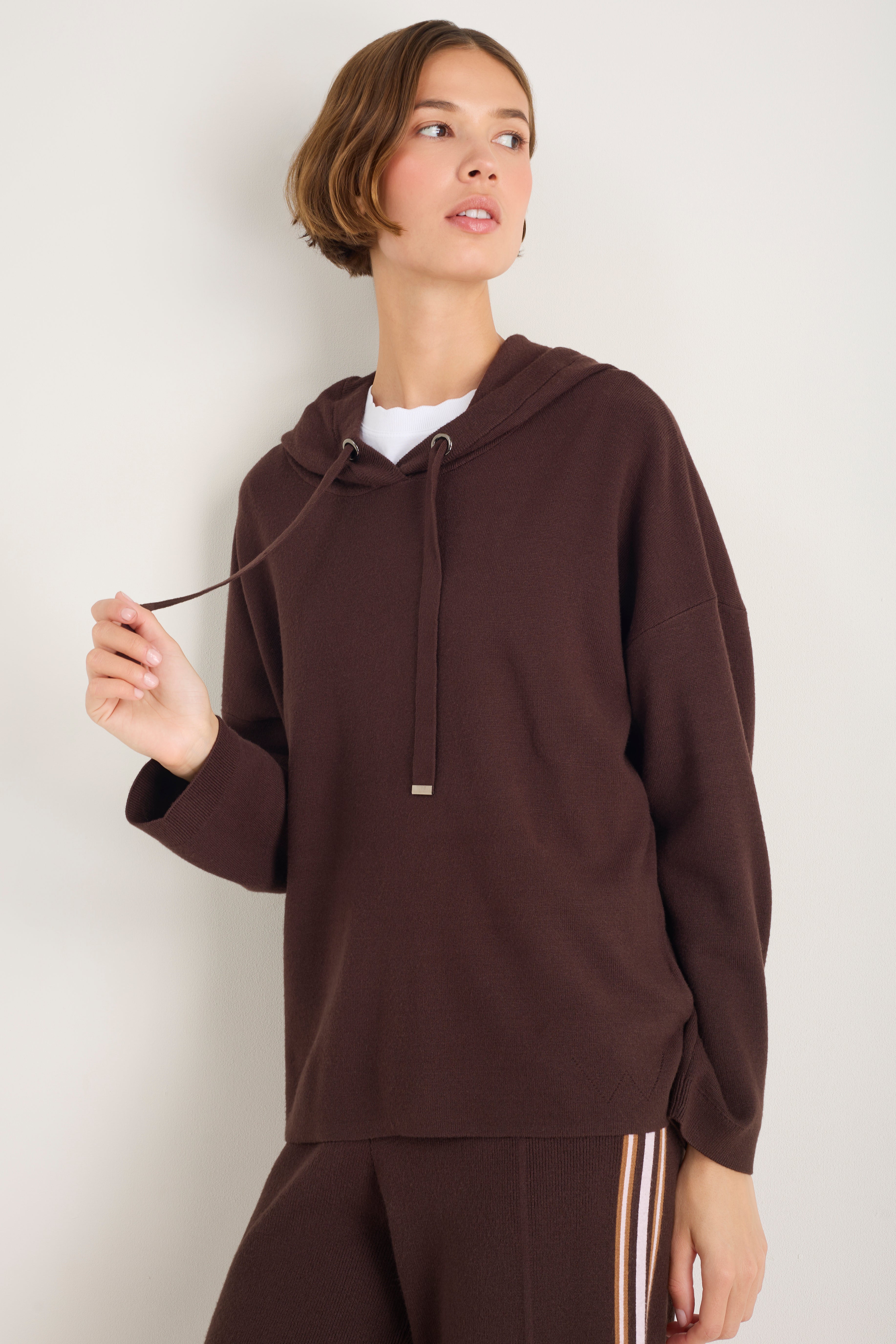 Chloe Travel Hoodie - Cocoa