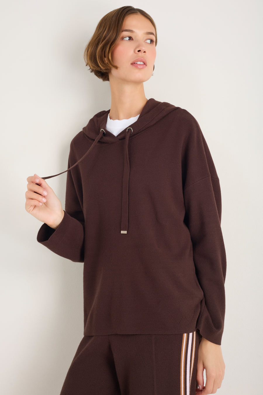 Chloe Travel Hoodie - Cocoa