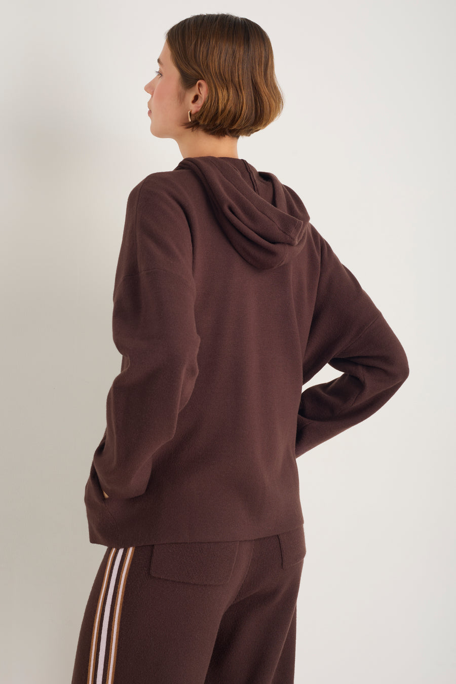 Chloe Travel Hoodie - Cocoa